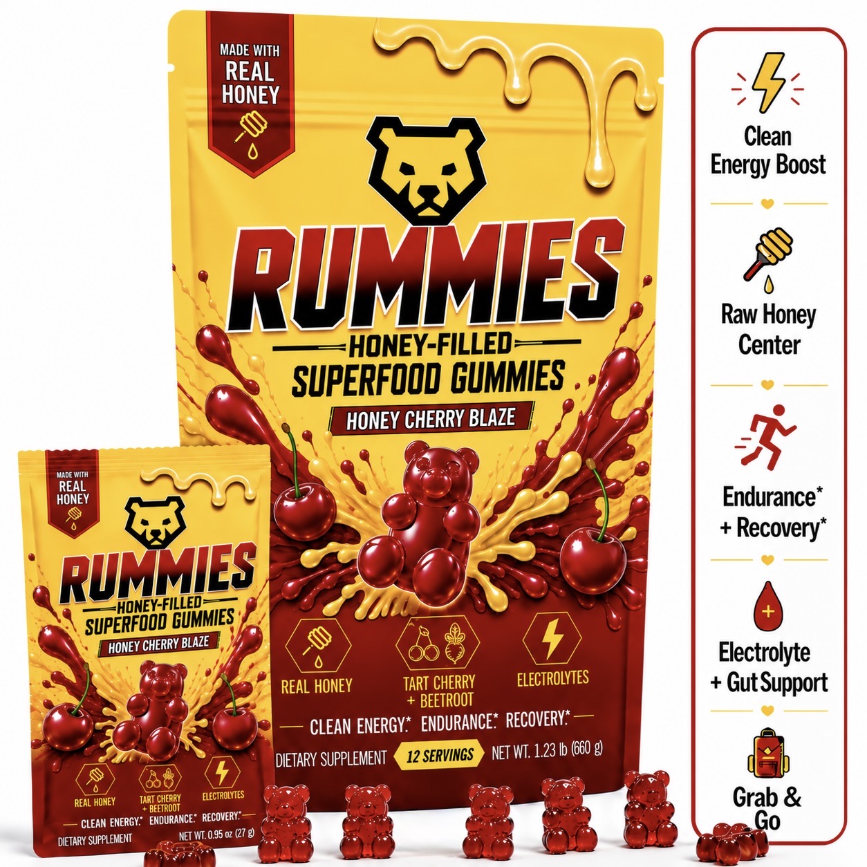 Rummies Honey Cherry Blaze