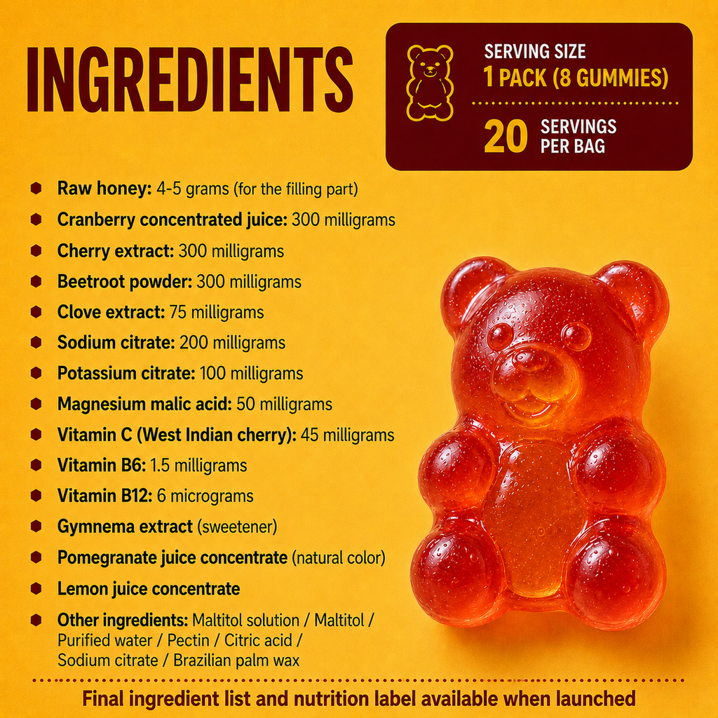 Rummies Honey Cranberry Blaze